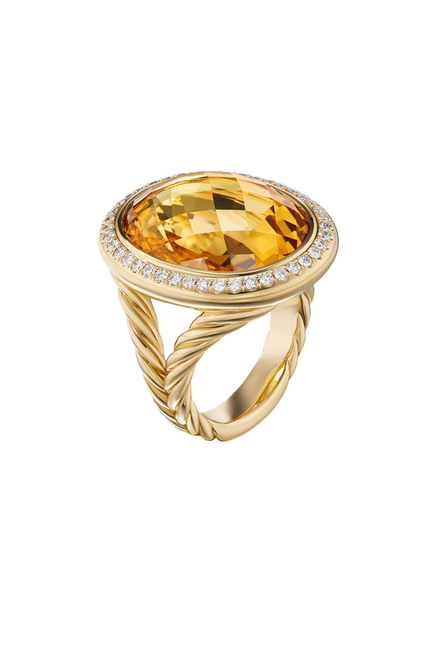 Marbella Ring, 18k Yellow Gold with Citrine